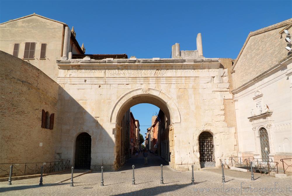 Fano (Pesaro e Urbino, Italy) - Arch of Augustus